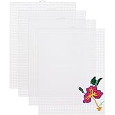 4PCS 7 Count Plastic Mesh Canvas Sheets, 10.23 x 13 Inch Plastic Mesh Sheet, Eye Mesh for Embroidery, Acrylic Yarn Crafting, Knit Crochet Projects, Therian Mask and Aquarium Dividers