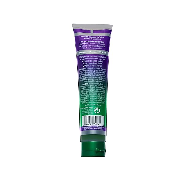THE MANE CHOICE HAIR TYPE 4 LEAF CLOVER EDGE CONTROL FREEZING GEL (4 OZ), 4C HAIR PRODUCTS FOR LOCS, CURLY HAIR, COILY HAIR & WAVY HAIR