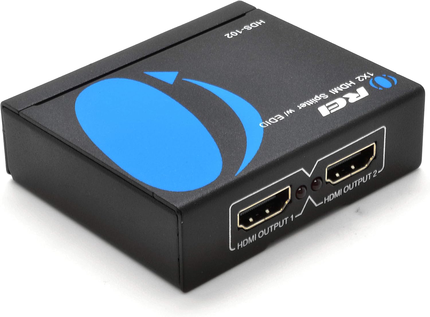 4K HDMI Splitter 1 in 2 Out by OREI - Ultra HD @ 30 Hz 1x2 Ver. 1.4 HDCP, Power HDMI Supports 3D Full HD 1080P for Xbox, PS4 PS3 Fire Stick Blu Ray Apple TV HDTV - Adapter Included: Home Audio & Theater