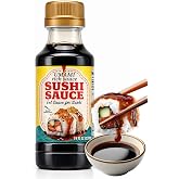 Japanese Sushi Sauce, Sweet Savory Eel-Style Glaze, Made in Japan, 7.4 oz | Adds Rich Umami Flavor to Sushi Rolls, Poke Bowls, Rice Bowls, Tacos, Seafood &amp; Grilled Foods