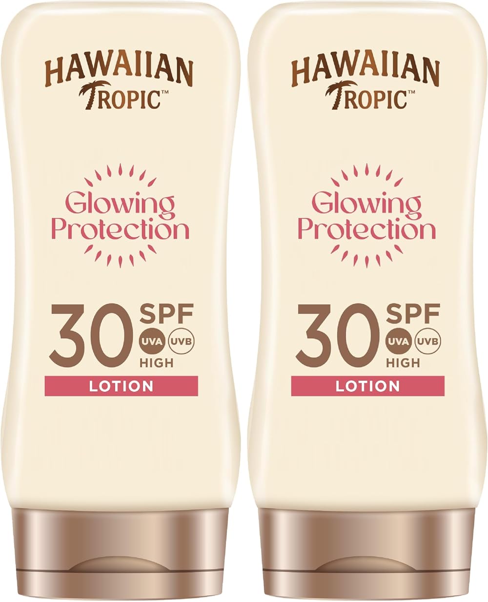 Hawaiian Tropic Satin Protection SPF 30 Lotion Mango Shea 180ml Pack 2