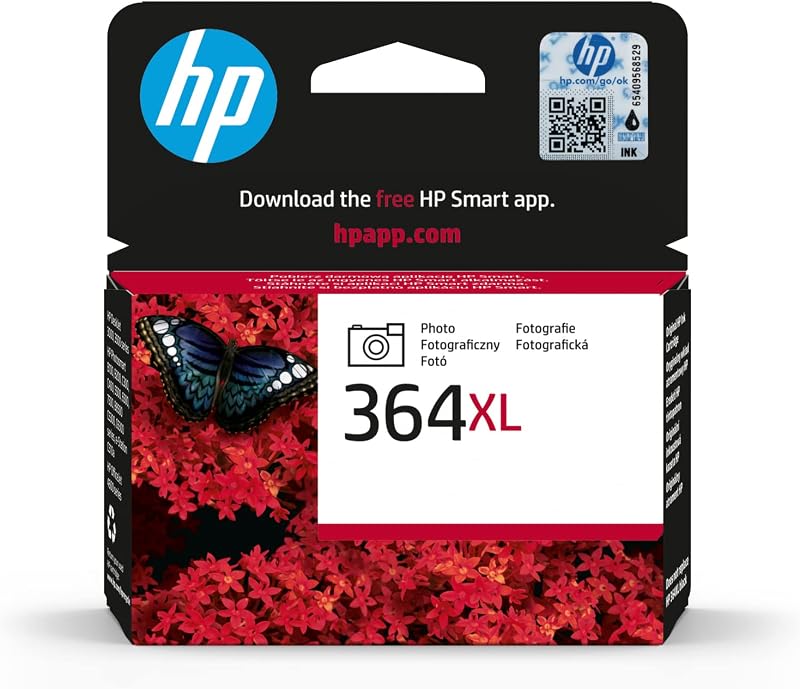 HP 364XL High Yield Photo Ink Cartridge CB322EE Original Single Pack