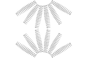 LAPYAPPE 12pcs Stainless Steel Pruner Springs Flexible Replacement for Garden Shears Pruning and Trimming