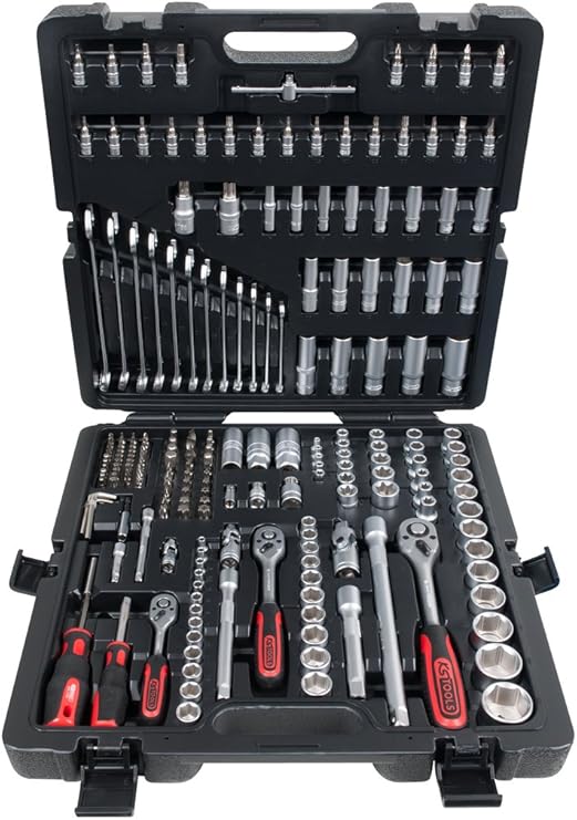 Ks Tools 1 4 3 8 1 2 Jeu De Douilles 216 Pieces 1 Piece 917 0216 Amazon Fr Bricolage