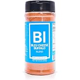 Spiceology &ndash; Bleu Cheese Buffalo Seasoning &ndash; Bold Spice Blend with Real Bleu Cheese, Cayenne, Garlic &amp; Onion &ndash; Tangy &amp; Savory Dry Rub for Chicken Wings, Veggies, Popcorn &amp; More &ndash; 9 oz