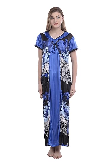 blue nighty dress