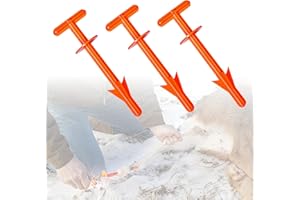 SHINETEC Butt Out Tool - Deer Hunting Field Dressing Accessories for Big Game Livestock Anal Cleaning, Outdoor Portable Hunting Gear, 3 Pcs