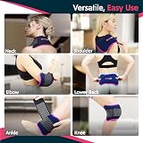 Magic Gel Cold Packs Reusable Flexible Wrap Around with Adjustable Strap view 4