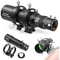 Astromania 50mm Compact Deluxe Finder & Guidescope Kit with 1.25