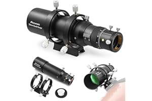 Astromania 50mm Compact Deluxe Finder & Guidescope Kit with 1.25" Double Helical Focuser