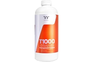 Thermaltake T1000 1000ml New Formula Orange Transparent Water Cooling Solution Anti-Corrosion Anti-Freeze Minimize Precipitation CL-W245-OS00OR-A