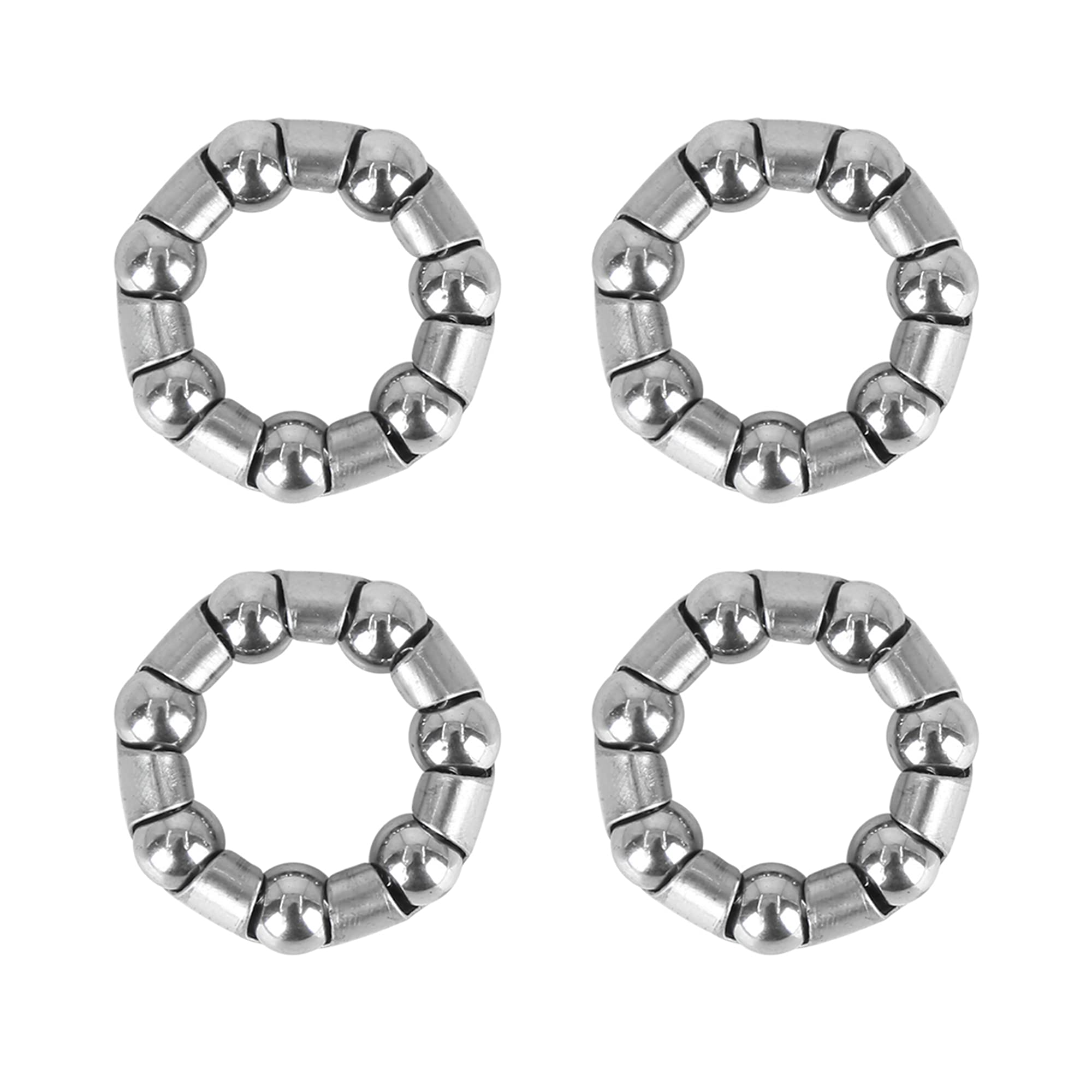 X AUTOHAUX 4pcs 25mm Crank Bearings Wheel Bicycle Bearing Retainer for Bike