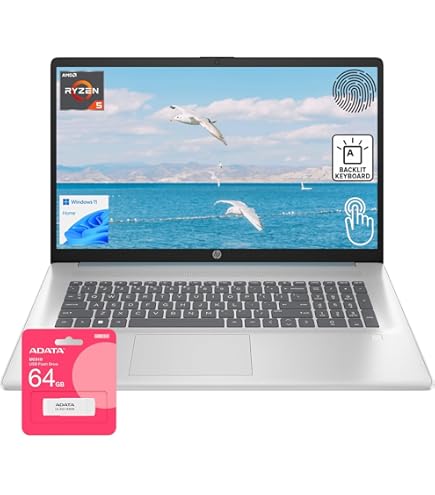 Amazon.com: HP Pavilion 17.3 inch Laptop, HD+ Narrow Bezel