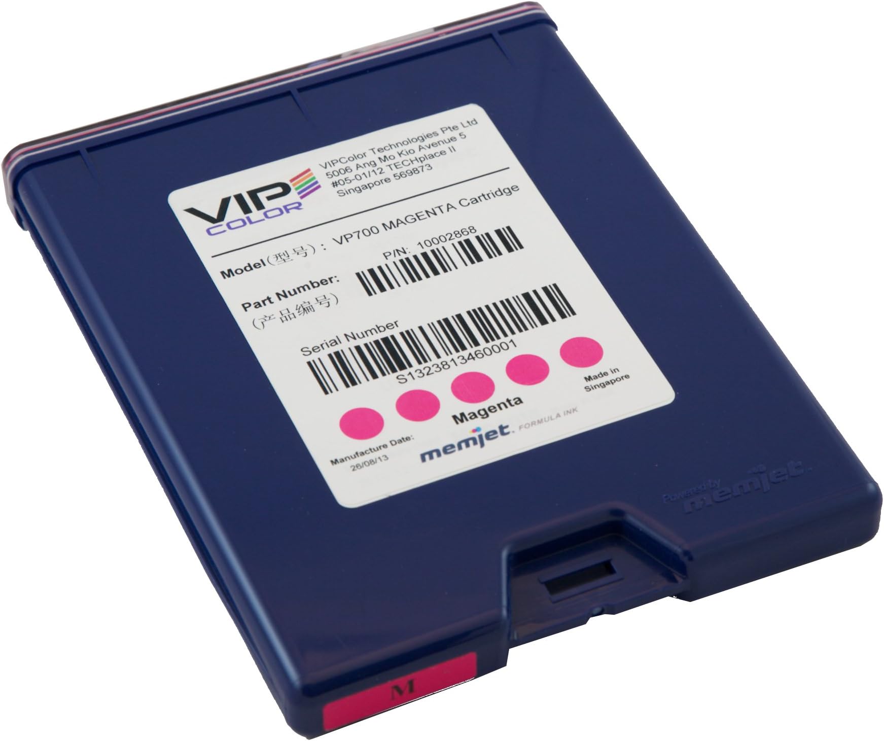 VP700 Inkjet Printer Magenta Ink Cartridges 5 Pack