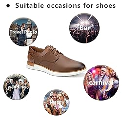 Meijiana Men Oxfords Shoes Casual Dress Shoes