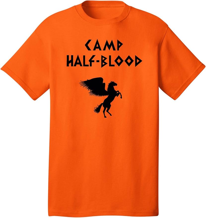 Camp Half Blood Funny Retro HalfBlood Cool Book Mens Shirt