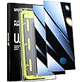 WSKEN for Samsung Galaxy S24 Ultra Privacy Screen Protector, 24 Degree [Auto-Dust Removal] [Fingerprint Unlock Support] Full Coverage HD Tempered Glass Film with Dust Clean Installing House,2 Pack