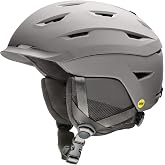 SMITH Optics Level MIPS Snow Helmet (Matte Cloudgrey, Small 51-55cm)