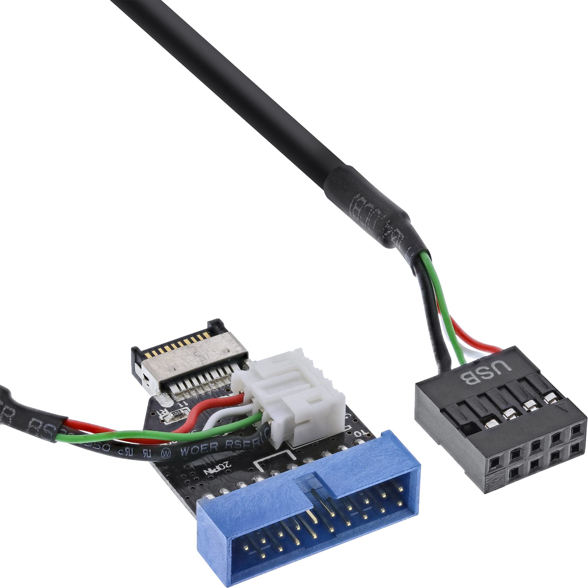 InLine® 33446A USB 3.1 to 3.0 Adaptor Internal