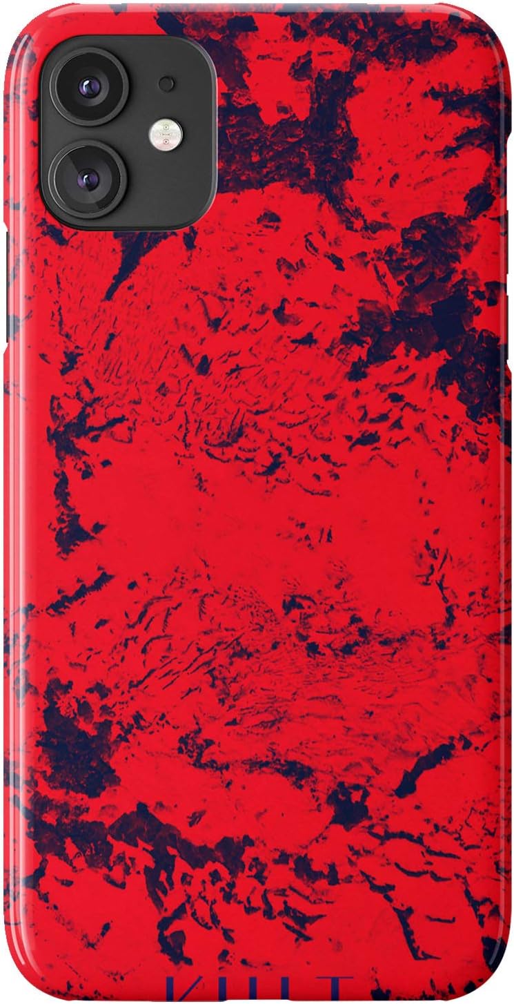 Kult Phone Case Compatible With Iphone 11 Red Fancy Marble Stone Aesthetic Fashion Designer Luxury Cute Pattern Super Slim Thin Protective Phone Accessories Amazon Co Uk Electronics