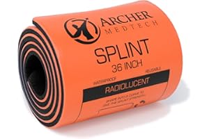 Archer MedTech Universal First Aid Splint. Premium Quality Moldable Aluminum Splint for Injury Immobilization Brand