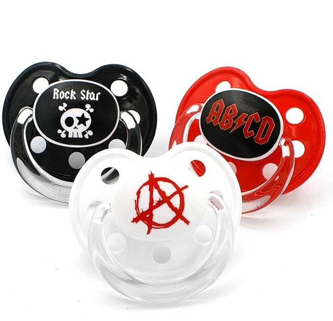 Chupetes de mickey azul marino | Chupetes y mordedores para bebés