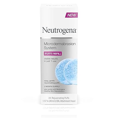Neutrogena Microdermabrasion System Puff Refills, (72 Puffs)