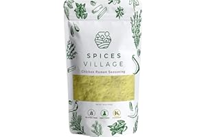 Spices Village Gluten Free Ramen Seasoning, Vegetarian Chicken Base, Ramen Broth, Chicken Soup Base Powder for Noodle Soup,16 oz, Vegetarian, No Msg Added, Kosher