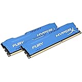 Kingston HyperX Fury 8GB Kit (2x4GB) 1333MHz DDR3 CL9 DIMM (HX313C9FK2/8), Blue