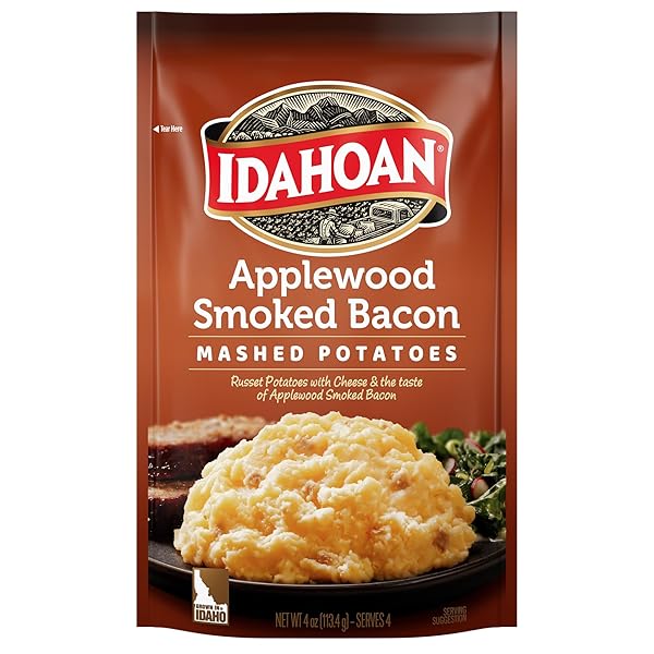 IDAHOAN MASHED POTATOES, APPLEWOOD SMOKED BACON, 4 OZ