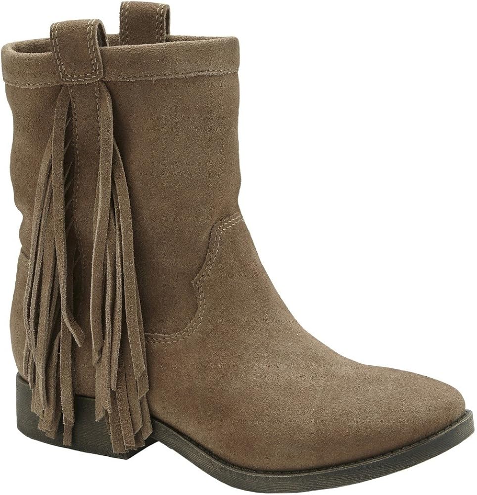 khaki suede ankle boots