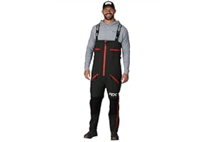 FROGG TOGGS Men's FTX Armor Premium Waterproof Rain, Fishing Bibs, Ocean Blue, 3X-Large