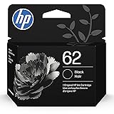 HP 62 Black Ink Cartridge for HP Printers | Works