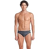 ARENA Men's Performance Monogram Swim Briefs Athletic Swimsuit Training Bathing Suit
