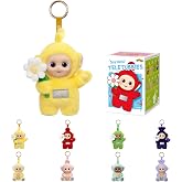 POP MART Teletubbies Say Hello Series Blind Box Pendant, Mystery Box, Collectible Plush Toys, Holiday Birthday Gifts for Girls and Boys, Single Box