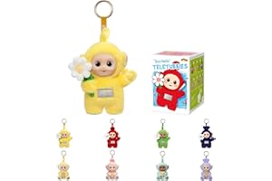 POP MART Teletubbies Say Hello Series Pendentif boîte aveugle Jouets en peluche à collectionner Cadeaux d'anniversaire pour f