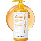 medicube Body Peel Shot with Kojic Acid and Turmeric | Gentle Body Brightening &amp; Exfoliating with BHA LHA PHA - Dead Skin Cells, Uneven Looking Skin &amp; Excess Sebum, 9.46 fl.oz