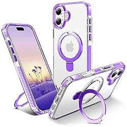 UMIONE for iPhone 16 Plus Clear Magnetic case with