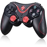 FatColo(R) Android Bluetooth Gamepad Joystick Wireless Game Controller for Smart Phones/Tablets/TVs/TV boxes - Black