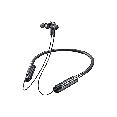 Samsung U Flex Bluetooth Wireless In-ear Flexible Headphones with Microphone, Black.