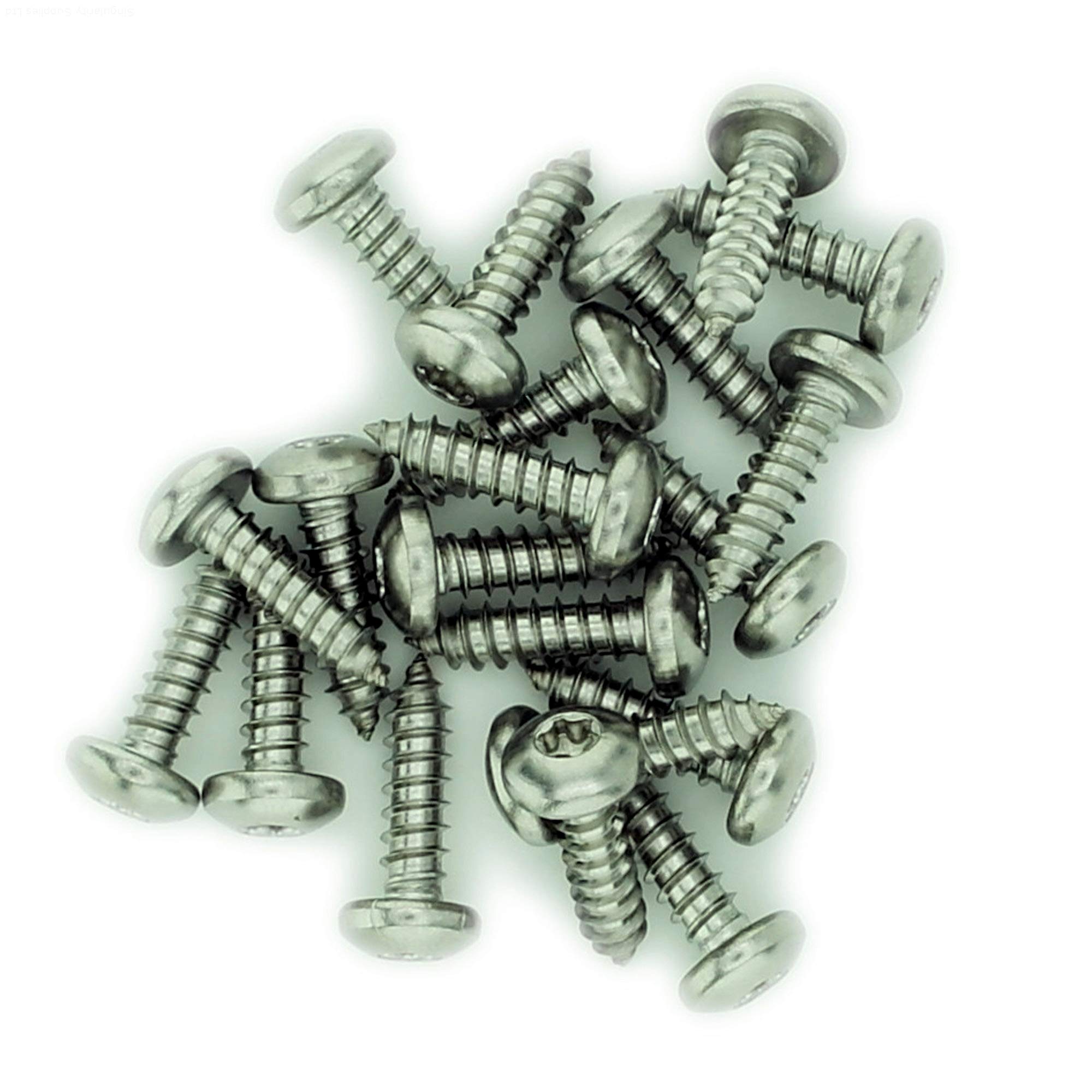 No.8 x 0.5 (4.2mm x 13mm) TX Pan Self-Tapping Screw - Stainless Steel (A2) (Pack of 20) โ image 1