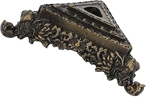 INOOMP Tibetan Phurba Stand Base Copper-Plated Vajra Pestle Holder for Rituals Spiritual Temple Supplies