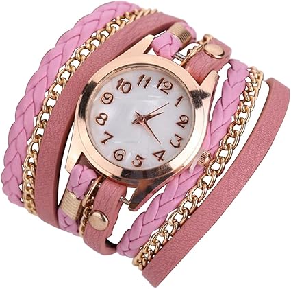 Joyfeel Buy - Reloj de pulsera para niña, correa de piel ...