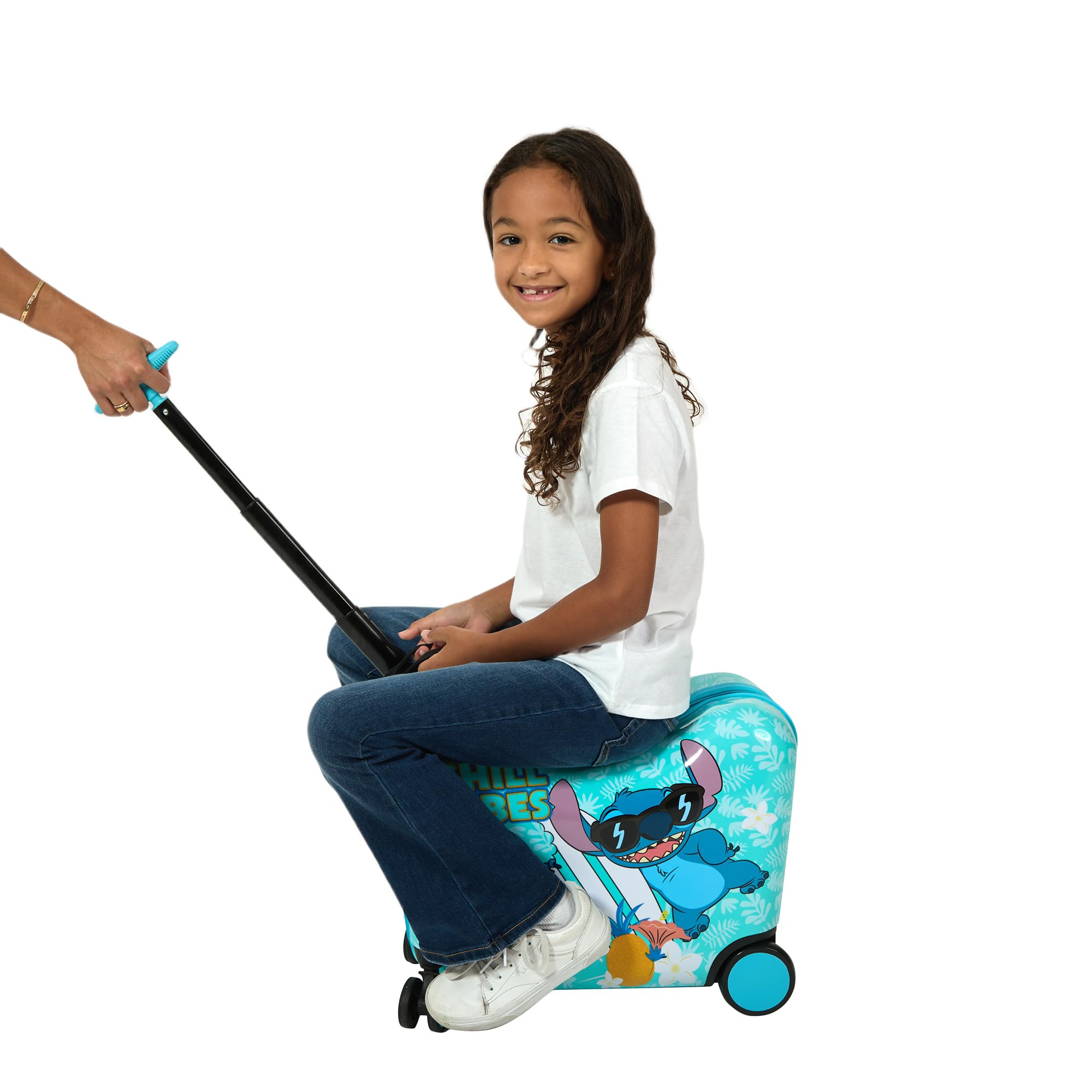 Bioworld Disney Stitch Chill Vibes Children's Ride-On Luggage