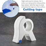 Yoiimiya Masking Tape Applicator for Doors Cabinets Panels - White ABS view 5