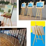 BRIEFNESS Wooden Easel Stand 150cm 59in Adjustable Tripod Canvas Holder view 9