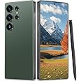 OEJBK I25 Ultra Unlocked Android Phone 6.99" AMOLED 7000mAh Long-Lasting | Snapdragon 8 Gen3 | 8GB RAM+256GB | 68MP+108MP Pro Camera | Face Unlock + Stylus | Android 14 System (Green)