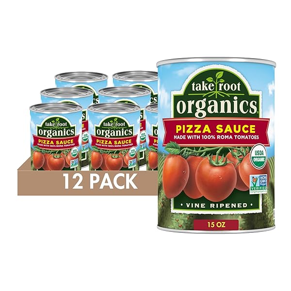 TAKE ROOT ORGANICS CANNED ORGANIC PIZZA SAUCE, 15...