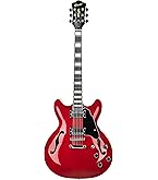 Amazon.com: Grote 335 Style Jazz Electric Guitar Flame Maple top