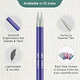 KnitPro Zing Interchangeable Circular Needles 5 inch 4.50mm view 3